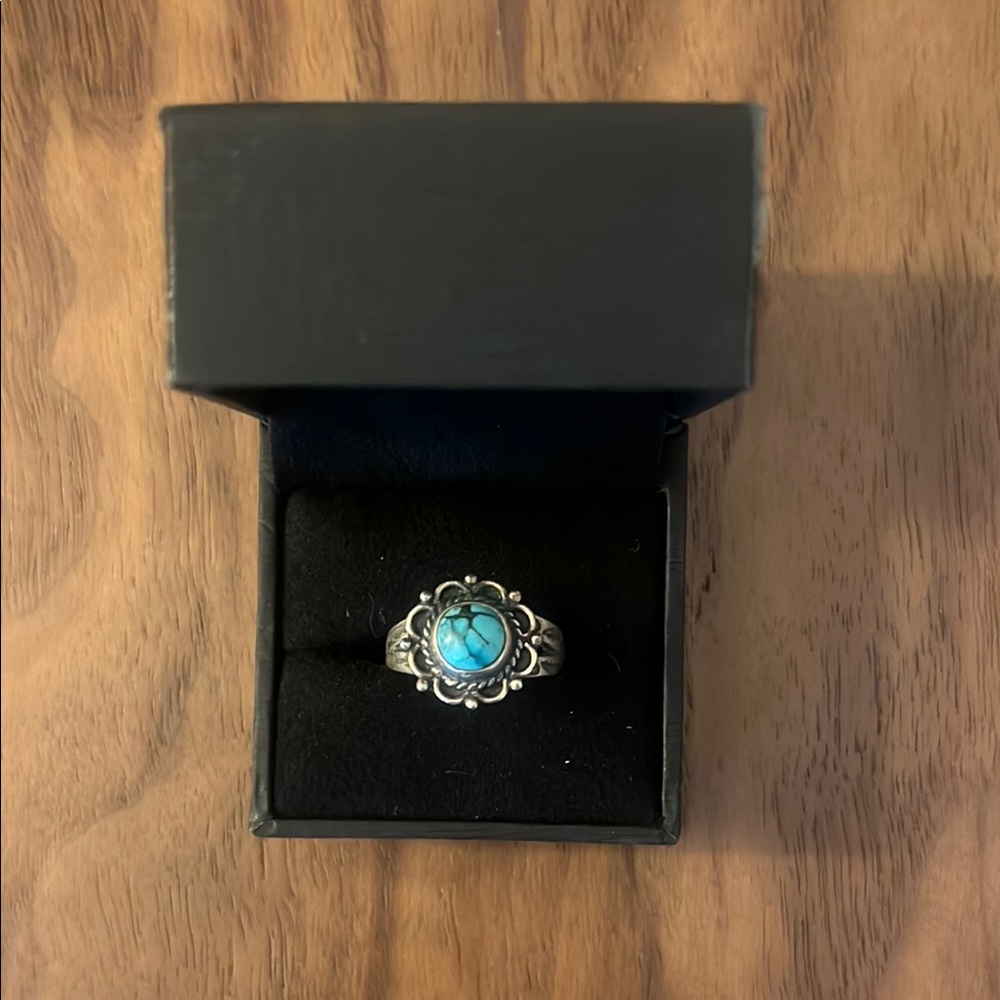Turquoise Silver Ring
